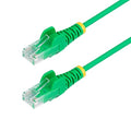 StarTech.com 15ft Green Slim CAT6 Ethernet Cable, Snagless RJ45, 28AWG Pure by StarTech