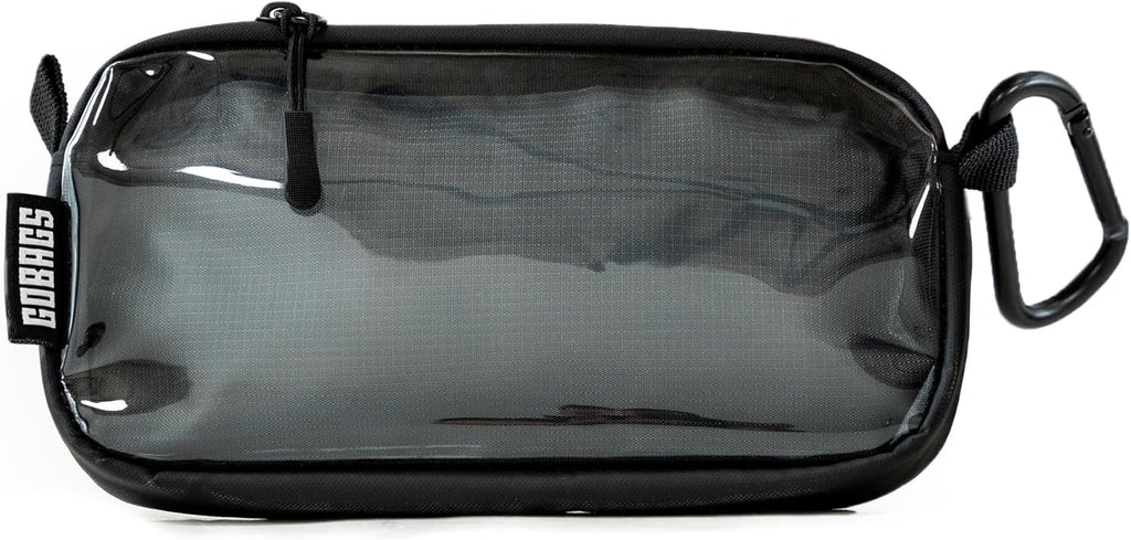 GOBAGS NEO Production Zipper Bags - Electronics & Camera Accessories Bag - Cable organizer, Gear Accessory Pouch, Travel Camera Essentials (Extra Small, Black)