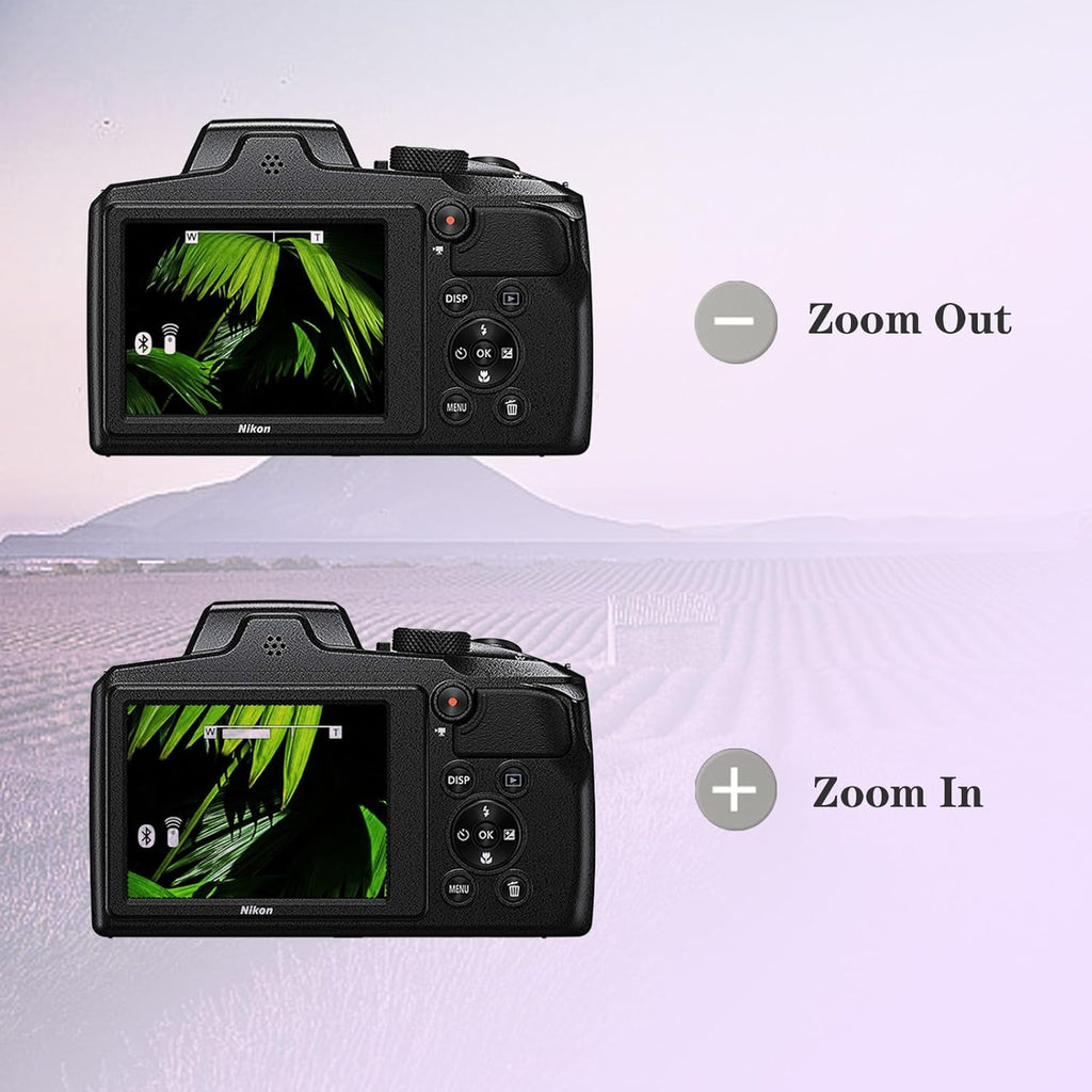 AODELAN Camera Remote Control Wireless Shutter Release for Nikon COOLPIX P1000 P950 B600 A1000 Z50 Z30 Z fc Z6 II Z7 II,Replaces Nikon ML-L7