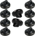 Magnet Zip Tie Mount Clips Magnetic Zip Ties Mount Base Holder Strong Wire Cable Holder Mount Wire Clips Management for Home Office Marine Electrical Wiring (D19 10 Pcs)