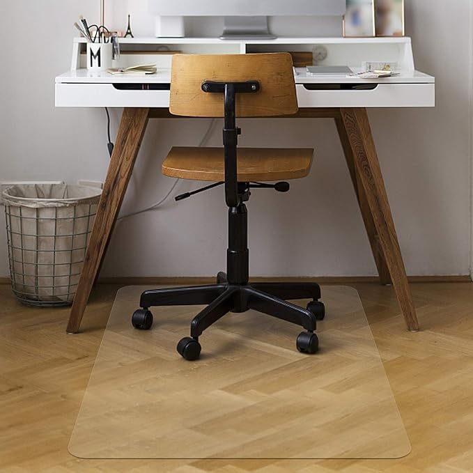 Azadx Large Chair Mat for Hardwood Floor 46 x 53'' Office Chair Mat for Hard - Image 7