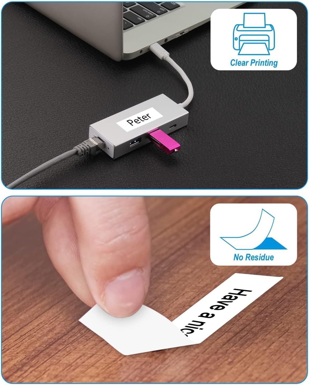 Weemay 1/2" Label Maker Refills Compatible for Brother Tze Tz Tape 12mm 0.47 Laminated White TZ-231 for Ptouch Label Maker Cube PTD210 PTP701BT PTD220 PTH110 PTH110BP PTH111 PTP750W PTD600, 20 Pack