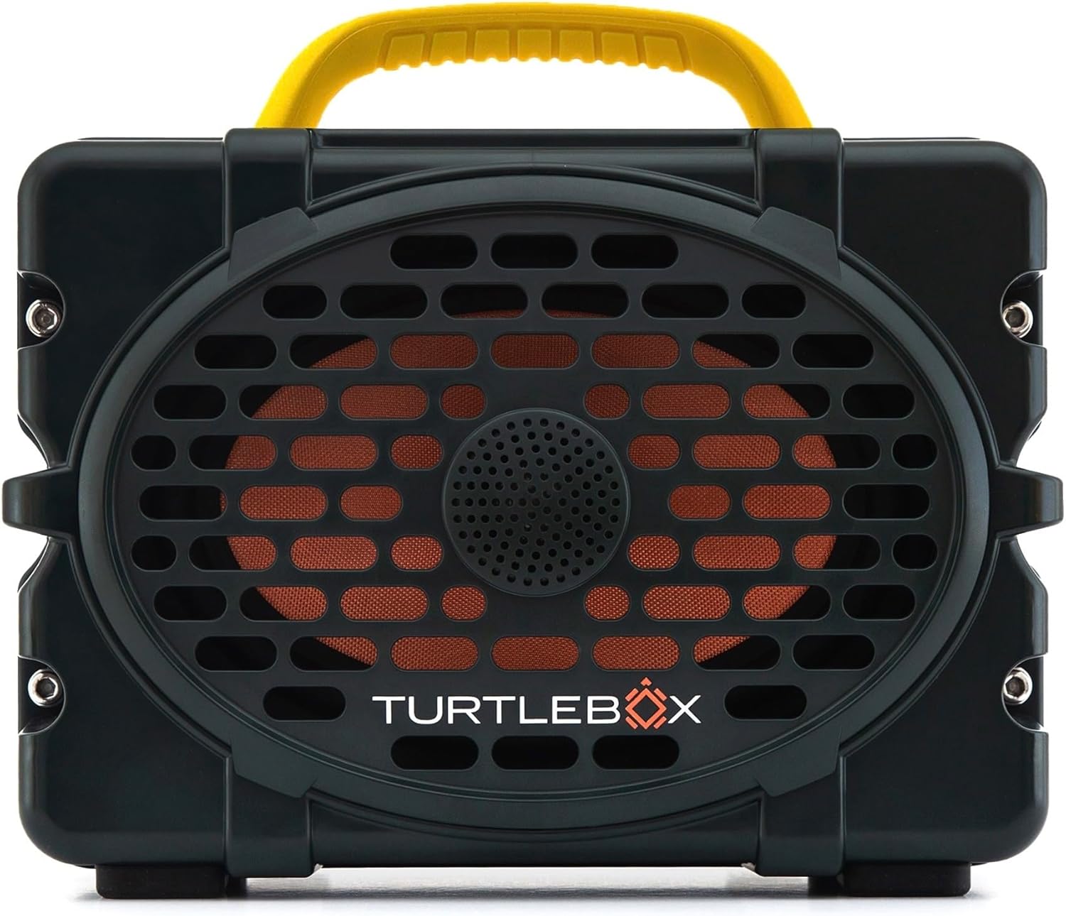 Turtlebox Original Gen 3: Portable Outdoor Bluetooth Speaker – Ultra-Loud (120dB), Waterproof (IP67), Rugged, Impact-Resistant, 3-Day Battery | Party Mode: Unlimited Pairing Stereo, Green/Yellow