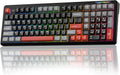 LINGBAO K98 Wireless Mechanical Gaming Keyboard, Tri-Mode BT5.0/2.4GHz/USB-C, Gasket Custom Hot-Swappable Linear Switches Mechanical Keyboards, RGB Backlit Gaming Keyboard for PC Laptop
