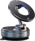 Vacuum Magnetic Car Phone Holder Foldable Mount with Ultra Suction Cup for Magnetic Phone Cases Cell Phone Holders for Car/Gym/Mirror Use Compatible with iPhone & Android
