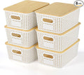 Ohmlove Plastic Storage Baskets by OHMLOVE