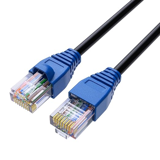 Cat5e Outdoor Ethernet Cable 25 Feet, Cat 5e Heavy Duty Internet Network LAN - Image 7