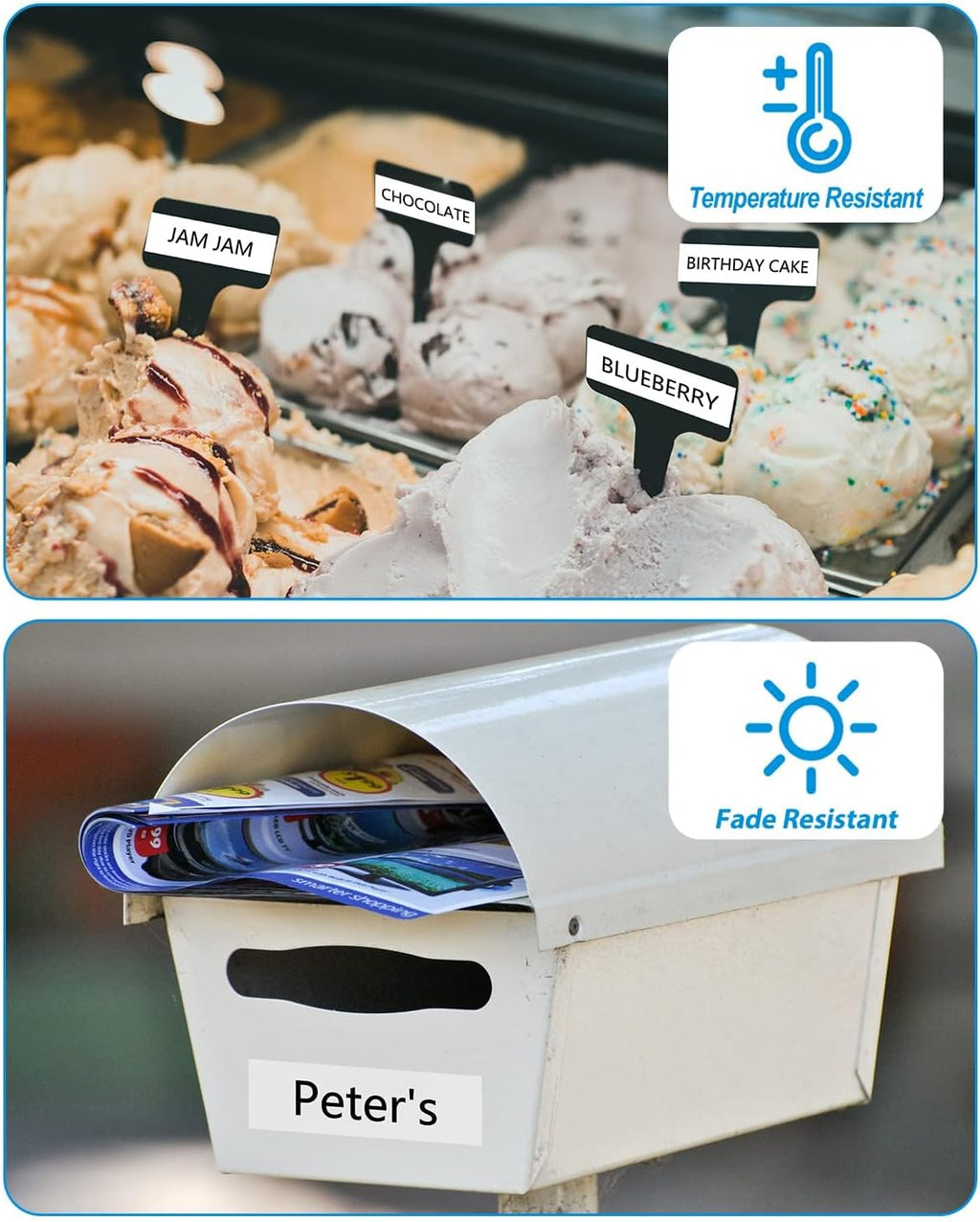 Weemay 1/2" Label Maker Refills Compatible for Brother Tze Tz Tape 12mm 0.47 Laminated White, for Ptouch Label Maker Machine Cube PTD210 PTP701BT PTD220 PTH110 PTH110BP PTH111 PTP750W PTD600, 10 Pack
