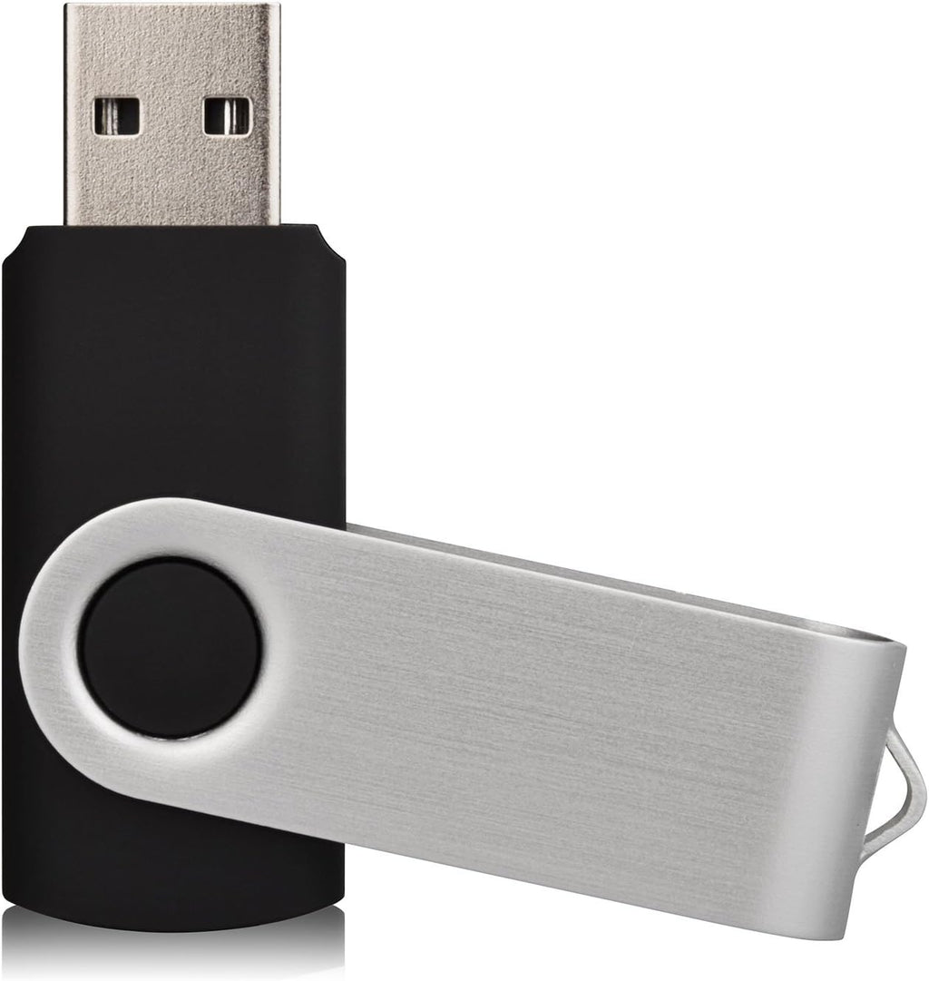 20 Pack 16GB USB Flash Drives - 2.0, Black