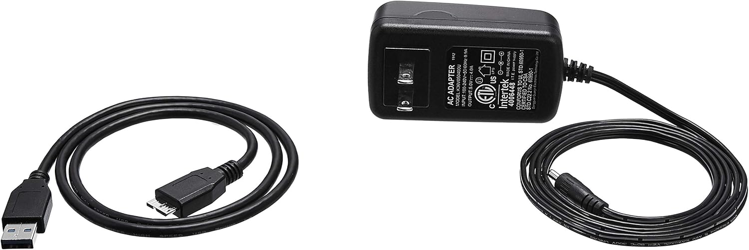 Amazon Basics USB 3.0, 10 Port HUB With AC Adapter, Black