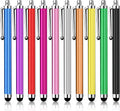 10 Pack Stylus Pen,High Precision and Sensitivity Stylus for Everyday Writing,Stylus Pen for Touchscreen Drawing,Universal Stylus Compatible with All Touch Screens,10 Colors