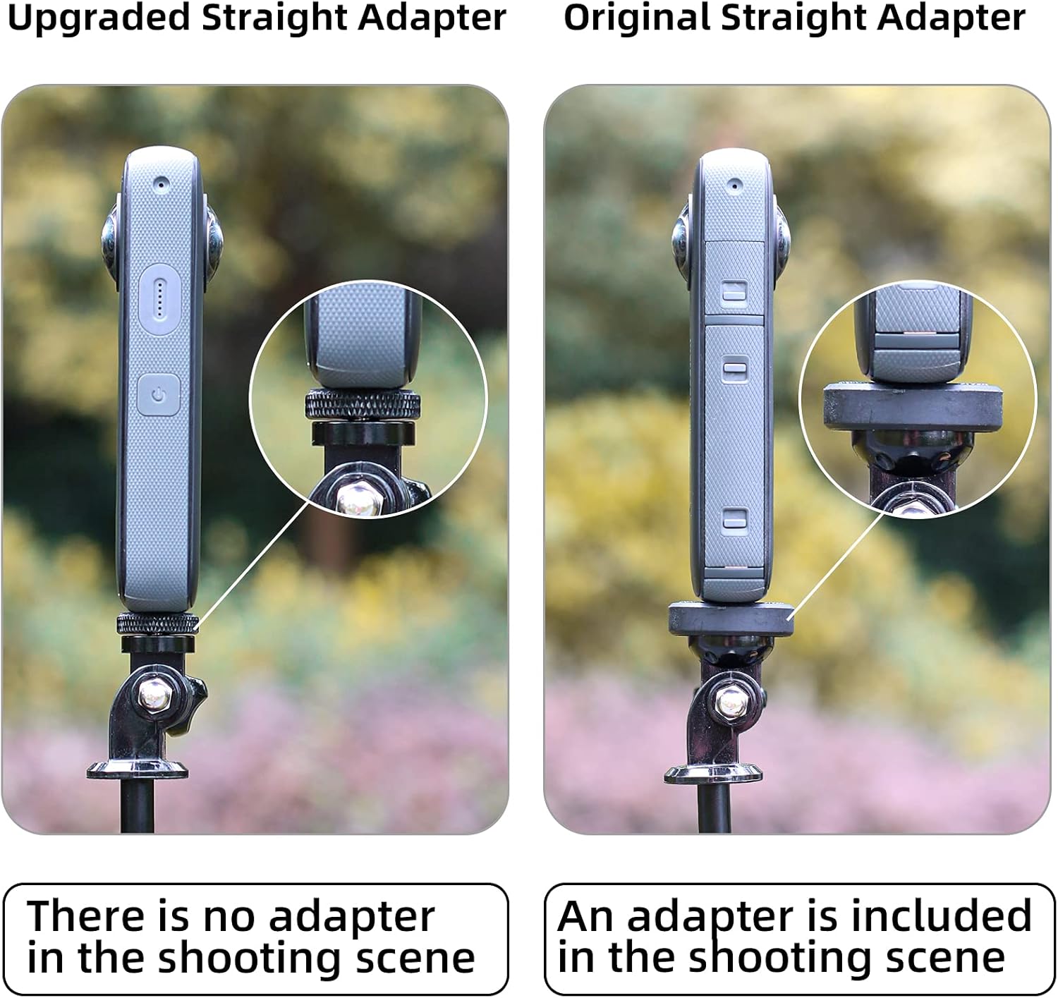 1/4 Inch Aluminum Metal Camera Mount Adapter, Conversion Camera Tripod Mount Compatible with GoPro Hero 13/12/11/10/9/8 Black,Other Action Cameras and Other Standard 1/4 Accessories（2 Packs）
