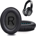Premium Replacement Ear Pads for Bose QC35 & QC35ii Headphones Made by GEVO- Comfortable Adaptive Memory Foam and Extra Durable - Fits QuietComfort 35 & 35ii / SoundLink 1&2 AE（Over-Ear） (Black)