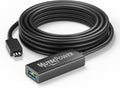 32ft USB C to USB A adapter cable OTG USB 3.0 type C male to Active USB type A female With extension chipset signal repeater - 32 Foot 10m- compatible with Macbook Apple Samsung Galaxy Dell