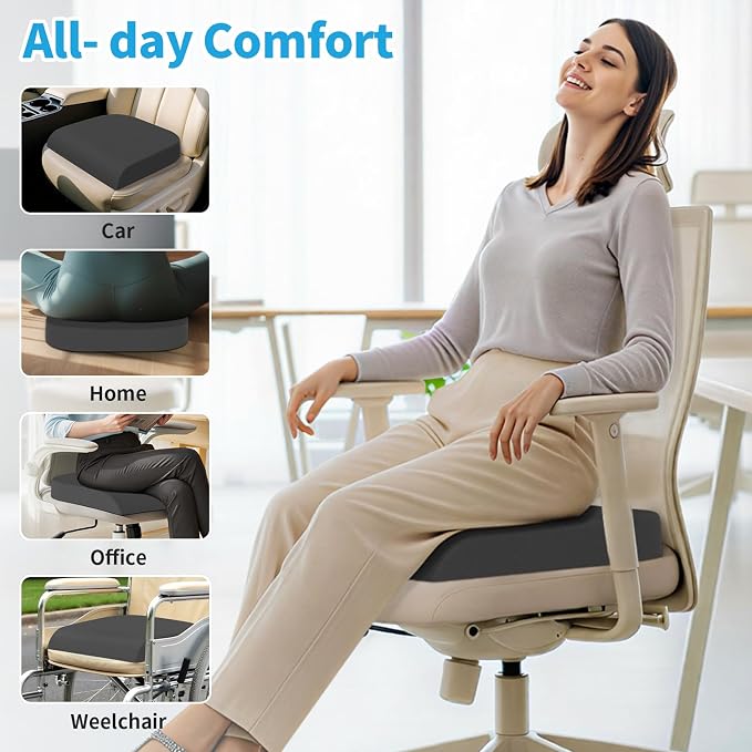 TranquilRelax 2XL Seat Cushion, Memory Foam Cushion - Image 5