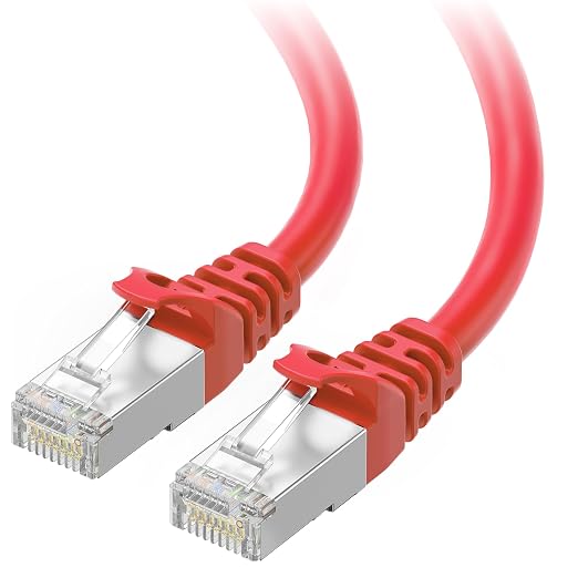 Cable Matters 10Gbps Snagless Short Shielded Cat 6A Ethernet Cable - 3ft by CableMatters
