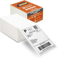 Rockin Rolls Thermal Shipping Labels (Total 2000) - 4 Packs of 500 Fanfold Direct 4x6 Thermal Labels. Thick Commercial Grade, Waterproof, Smudge Proof Mailing and Address Label, and Strong Adhesive