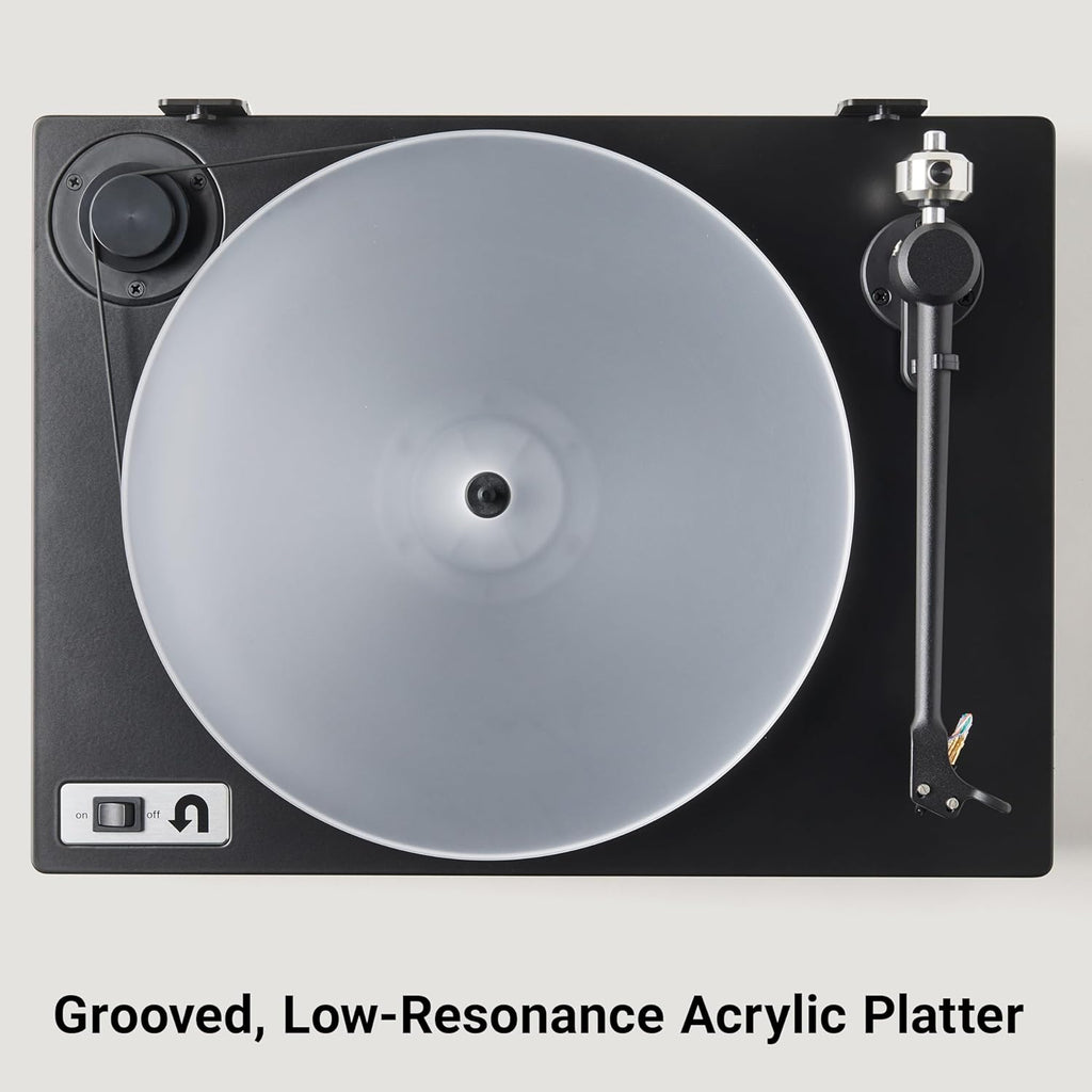 U-Turn Audio - Orbit Plus (Gen 2) Turntable with Built-in Preamp, Black