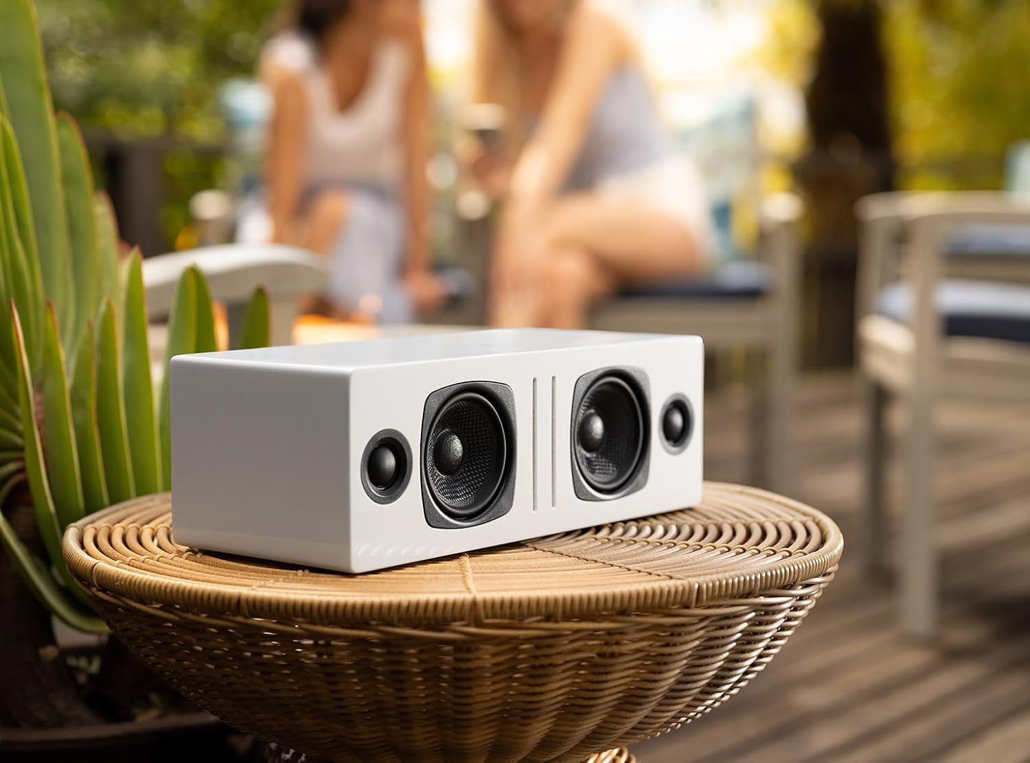 Audioengine All in One A2+ (B2) Portable Wireless Speaker - Audio with Lossless aptX Bluetooth and Analog Audio Input for Phone, Tablet, and Computers
