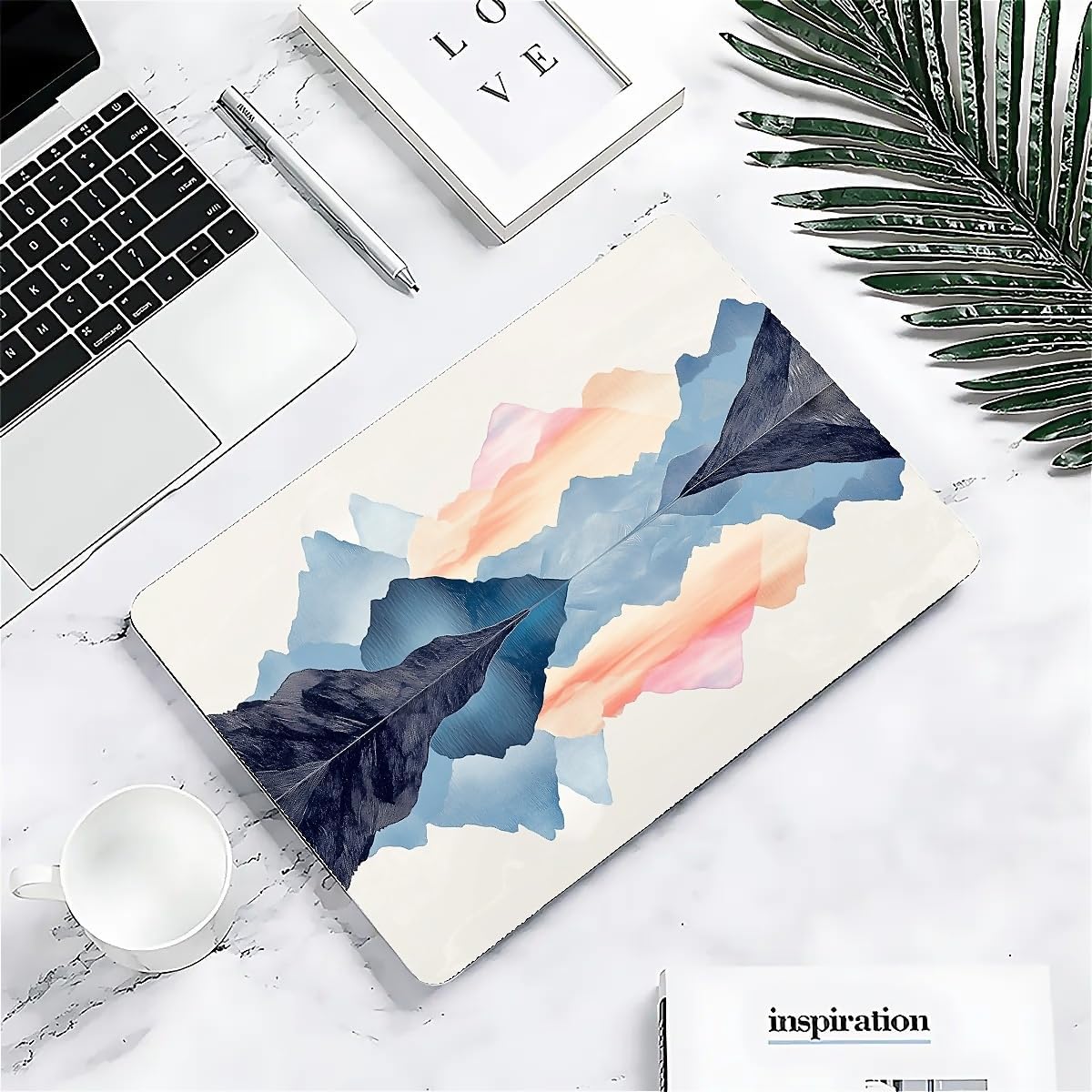 Compatible with MacBook Air 13.3 13.6 Inch Case 2022 2021 2020 2019 Plastic Hard Shell Case Cover,13.3 Pro(A1706/A1708/A1989/A2159/A2289/A2338), Mountains and Water