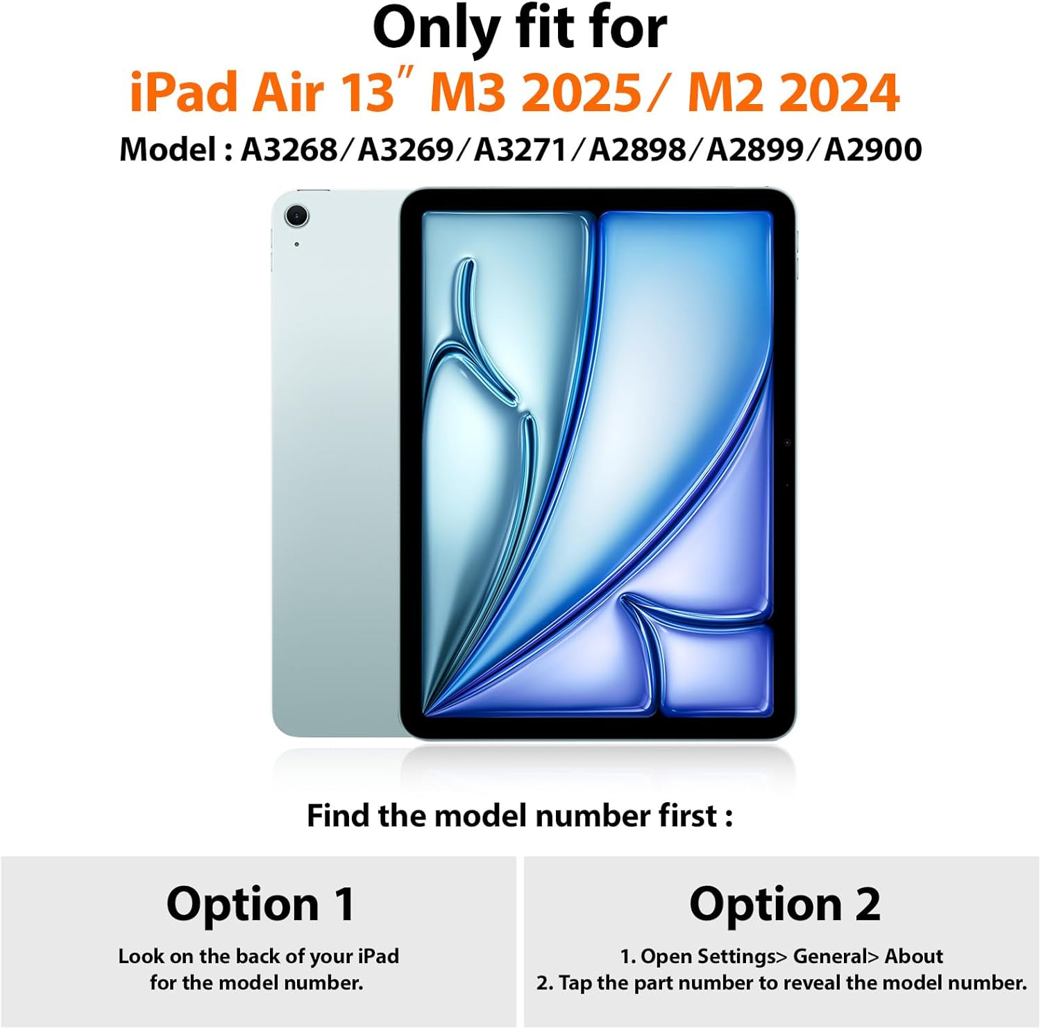 SEYMAC for iPad Air 13 Inch Case M3 2025/ M2 2024, Heavy Duty Shockproof Protective Case with Screen Protector, 360° Rotating Stand, Hand/Shoulder Strap and Pen Holder for iPad Air 13, Blue