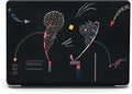 Berkin Arts for MacBook Pro 14 inch Cover A3401 A3185 A3112 A2992 A2918 A2779 A2442 with M4 M3 M2 M1 Chip(2021-2024 Release) Keyboard & Screen Cover Naive Art Illustrated (Two Sides by Kandinsky)