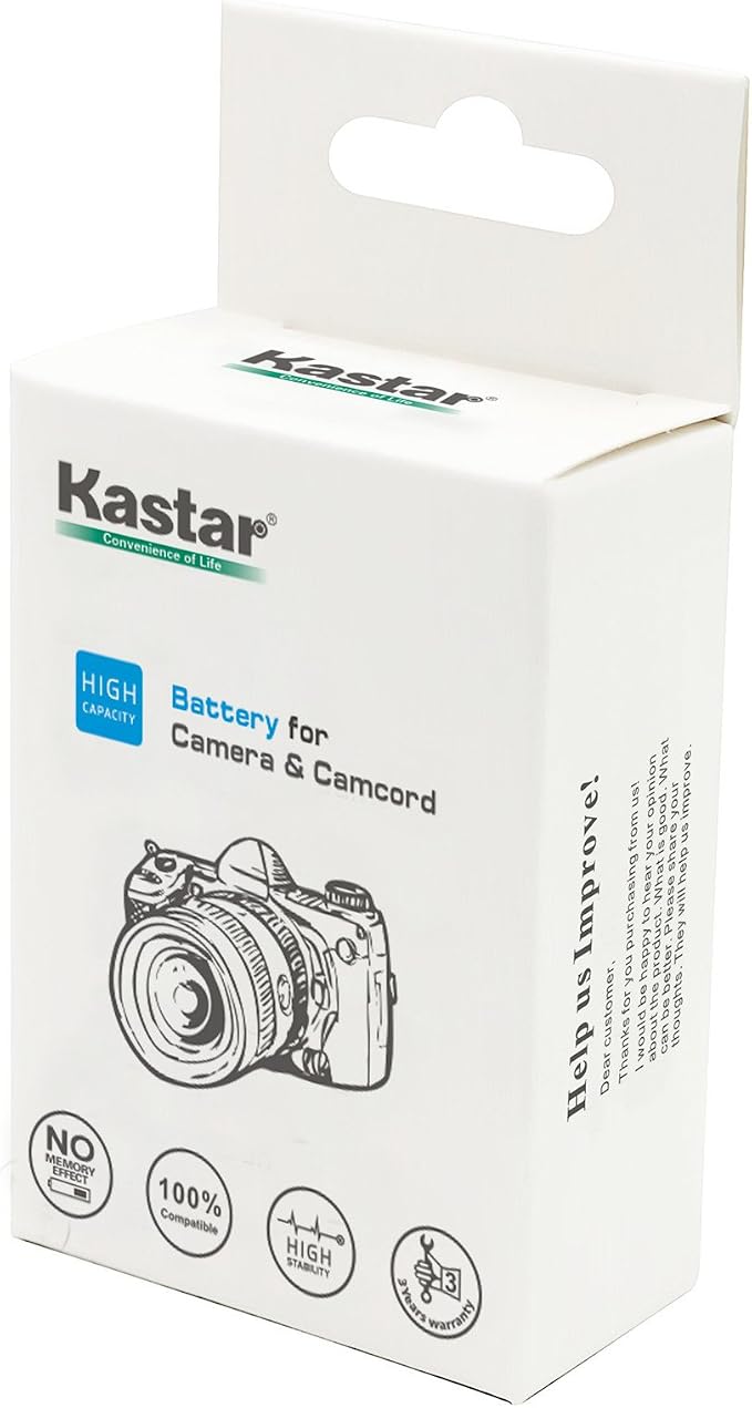 Kastar Lithium Ion Camera Battery - Image 3