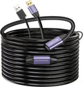 LDKCOK USB 2.0 Type A Male to A Female Active Repeater Extension Cable 50ft, High Speed 480 Mbps