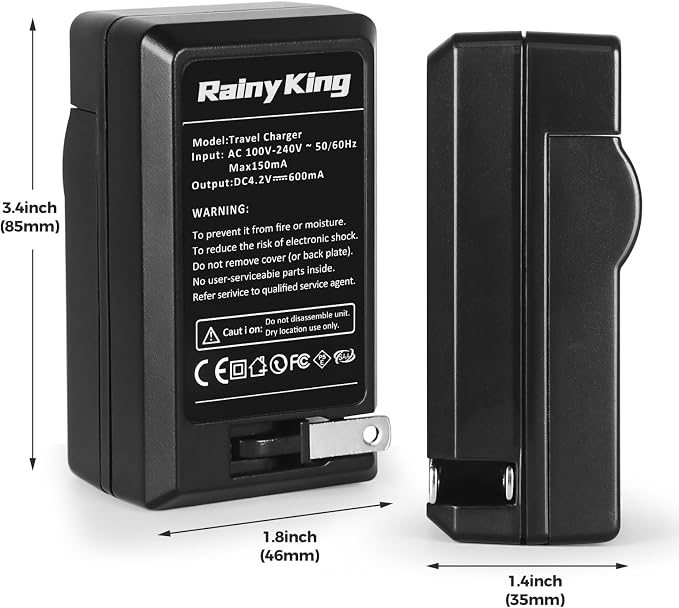 EN-EL19 ENEL19 Battery Charger, Replacement - Image 5