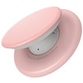 Sinjimoru for MagSafe Phone Grip, Soft Silicone Magnetic Finger Grip for iPhone 16/15/14/13/12, Comfortable One-Touch Holding, M-Tap Tok (Pink)