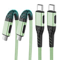 Durcord USB C Cable, Upgarded 2Pack 10ft Fast USB Type C Charging Cable for Android/Phone/Pad/Laptop, Type C Charger Braided USB Cable Compatible withi Phone 16/15/Pro/Plus/Max/Sam.Sung-Green