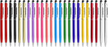 24 Pack Stylus Pens for Touch Screens innhom Stylus Pen for ipad iPhone Tablets Samsung and Black Ink Ballpoint Pens-2 in 1 Stylists Pens