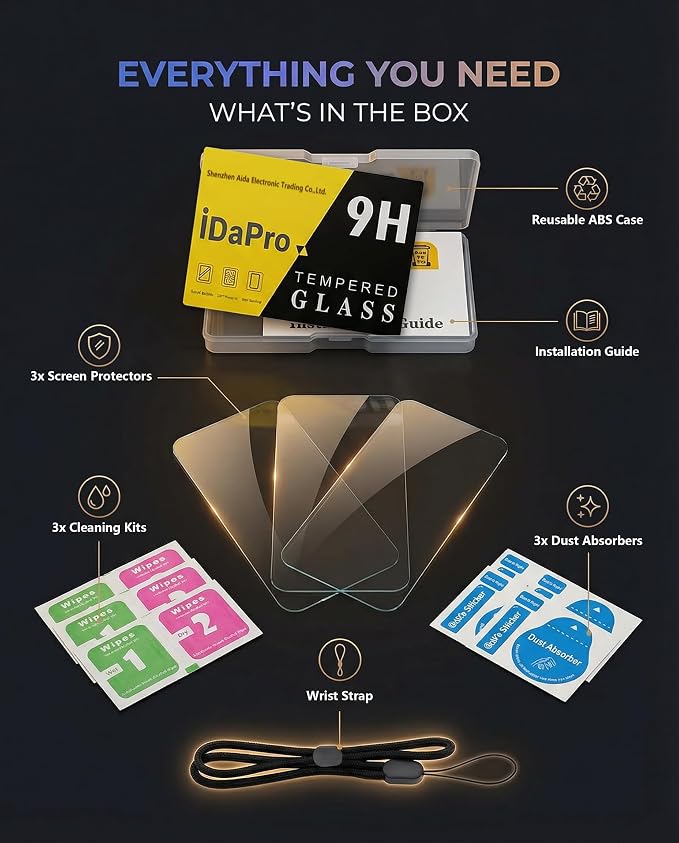 iDaPro Screen Protector for Fujifilm X-T30 II X-T30II Fuji X-T30 Mark II + Hand - Image 9
