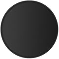 ITNRSIIET Round Mouse Pad with Stitched Edge Premium-Textured Waterproof Non-Slip Rubber Base Desktop Protection Mat Diameter 8.7 inches, Classic Black