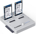 CR311 3-in-1 SSD Cloner, USB3.2 Gen2*2 M.2 Reader, Supports M.2 NVMe/SATA, SATA 2.5''/3.5'' HDD