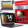 Magnetic Laptop Privacy Screen 14 Inch 16:9 - Removable Computer Privacy Filter Shield and Protector