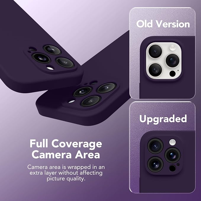 Magnetic for iPhone 13 Pro Case, Silicone Shockproof Protective Phone Case for - Image 7