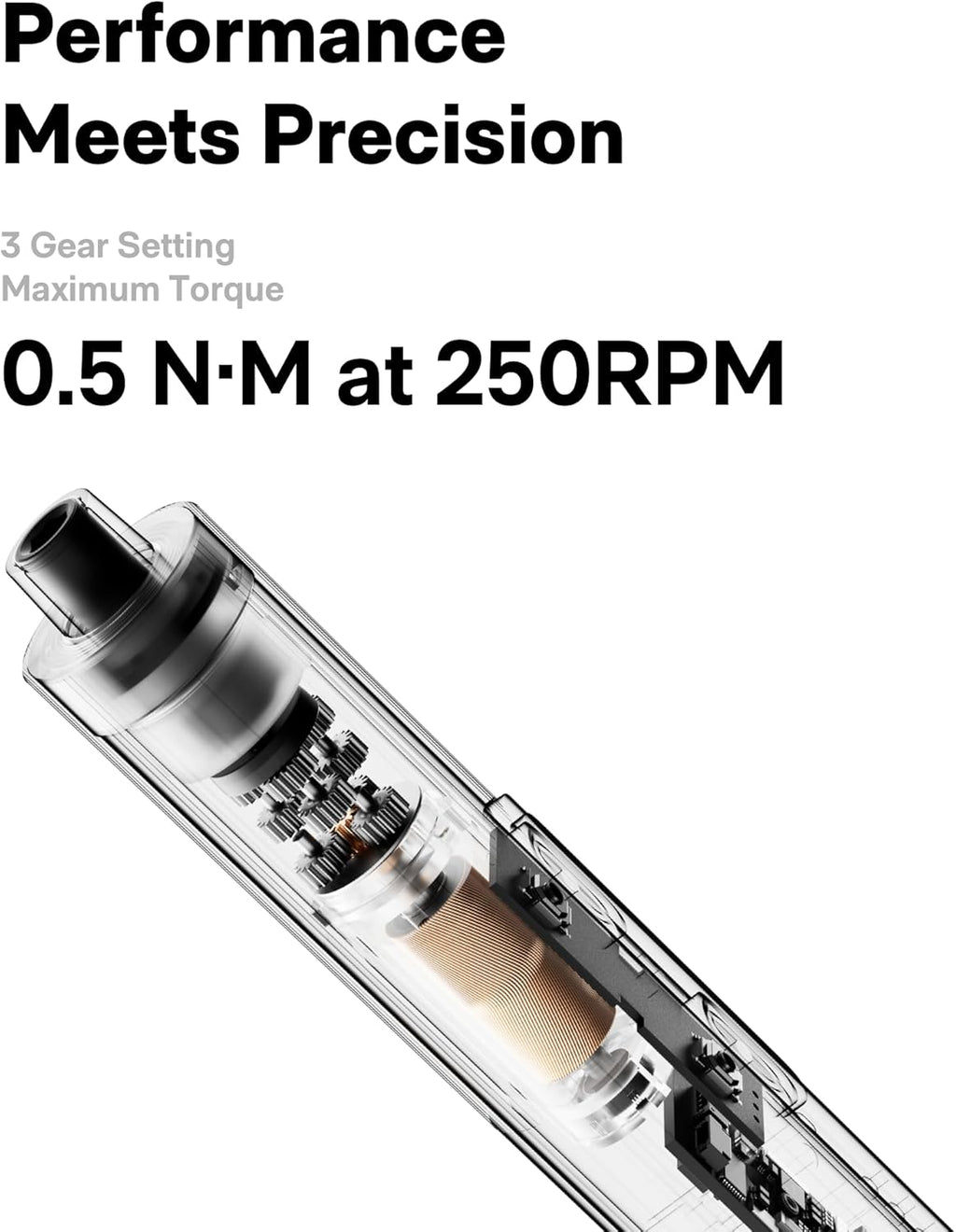 HOTO SNAPBLOQ™ S-A01 3.7V Mini Electric Screwdriver with 56 Bits & 3 Torque Settings, Precision Mini Screwdriver, 250RPM, Brighter LED Light, Repair Tool Kit for Electronics, Phone, Laptop, DIY