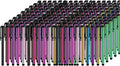 Stylus Pens for Touch Screens, 300 Pieces Stylists Pack Universal Colorful Long Metal, Touch Screen Pens for iPad, iPhone, Android, Galaxy, Chrome Book, Tablets, Assorted Colors All Touch Devices - 4"