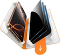 GolbinBox 3-Pack Privacy Screen Protector for iPhone 15/16 6.1 Inch,Military-Grade Shatterproof Anti-Spy HD Tempered Glass with Installation Tray,Dust and Bubble Free,9H Hardness,Anti - Fingerprint