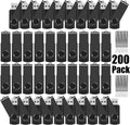 EASTBULL USB Flash Drive Bulk 4GB 200 Pack with Lanyards USB 2.0 Thumb Drive Bulk Memory Stick Swivel Pen Drive for Storage and Backup 4GB 200 Pack