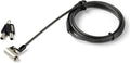 6.5 [2m] 3-in-1 Universal Laptop Cable Lock - Keyed Security Lock for K-Slot, Nano & Wedge Slot Desktop/Laptop - Anti-Theft