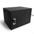 Pearington 12-Device Charging Station for Laptops and Tablets, Wall-Mount Lockable Charging Cabinet for 12 Tablets/Chromebooks, Black