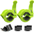 MAXRICH Barbell Clamp 1 inch Multiple Sizes & Adjustable Weight Clips for Quick Release Barbell Collars