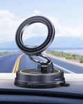 Baseus for Magsafe Car Mount, Vacuum 119LBS Magnetic Suction Cup Phone Holder for Car, 720° Adjustable Foldable Cell Phone Holder with Reusable Washable Gel for Car & for iPhone 16 15 14 13 Pro Max