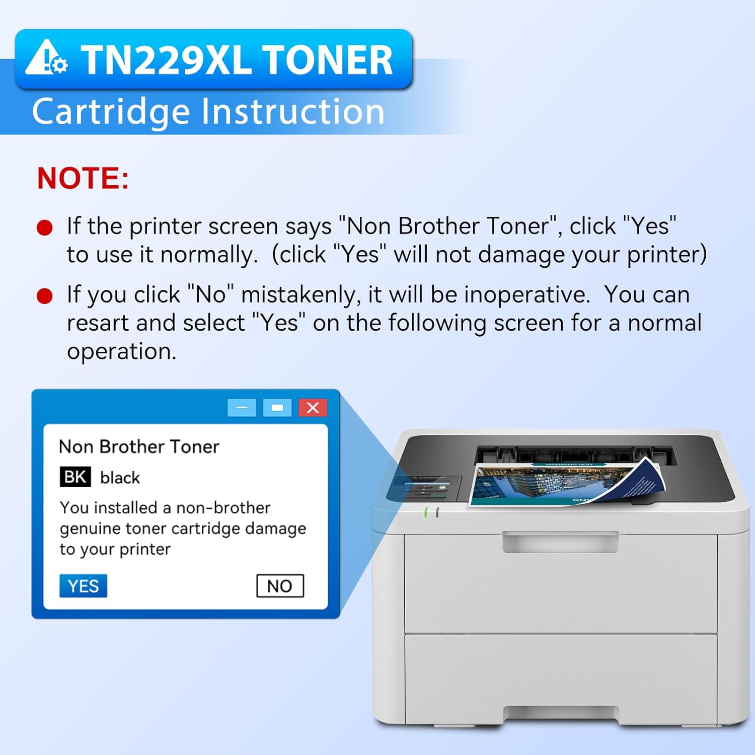 ZIPRINT TN229XL TN229 Toner 4 Pack Compatible Replacement for Brother TN229 TN 229 Toner Cartridges for Brother MFC-L3780CDW HL-L3280CDW MFC-L3720CDW HL-L3220CDW HL-L3300CDW HL-L3295CDW Printer