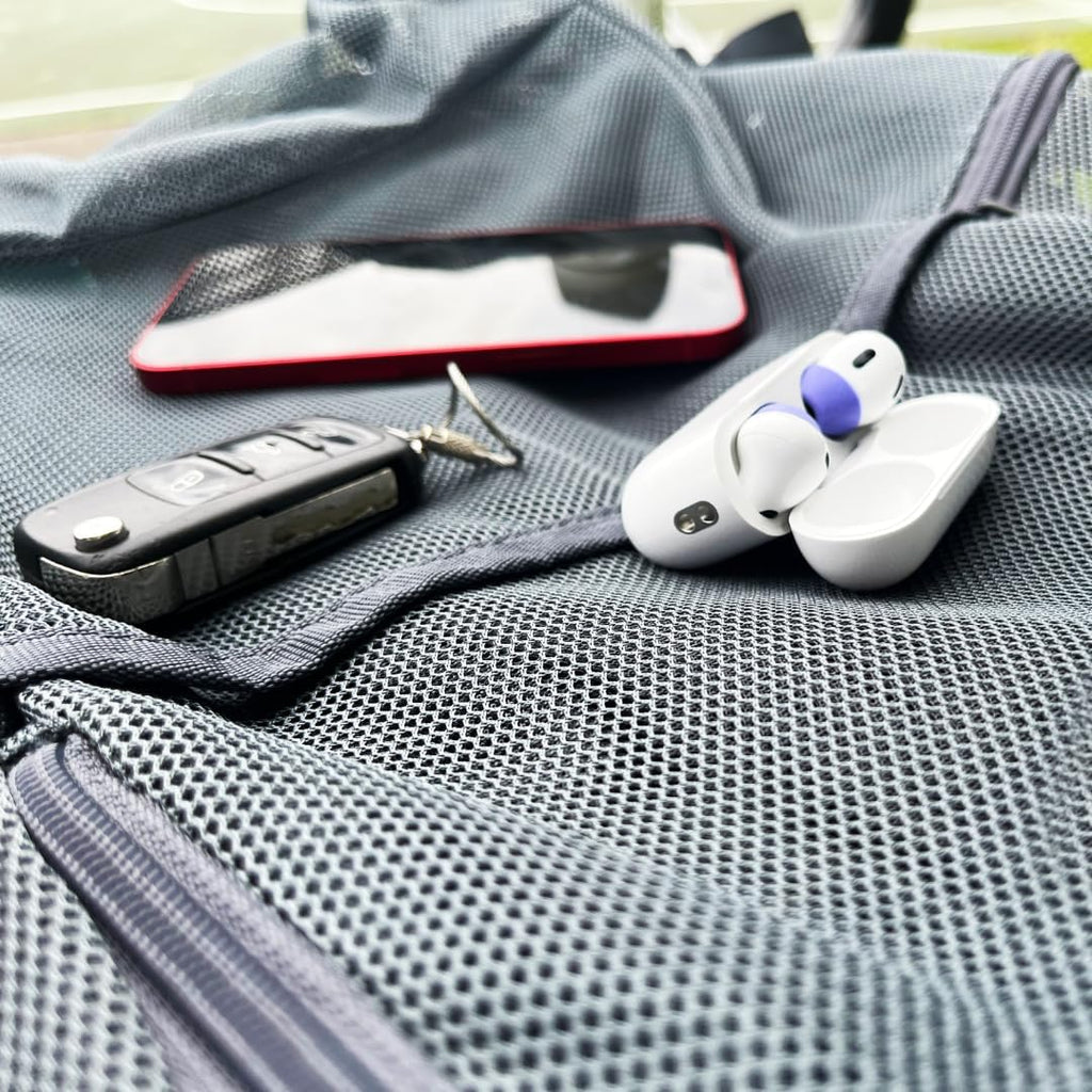 Comply Memory Foam Replacement Earbud Tips for Apple AirPods Pro 1 & 2 | Ultimate Comfort, Secure Fit, Superior Noise Isolation | Anti Slip, Prevent from Falling Out | Blue (S/M/L) (3 Pairs)
