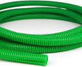 Split Wire Loom Tubing,10,25ft Cord Protectors from Pets No Chew, Flexible Wire Covers Cord Protectors, Protective Split Cable Sleeve for Automotive Home Industrial Wires(Green, 1.12inch-25ft)