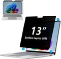 Adeway Magnetic Privacy Screen for Surface Laptop 13 inch (2025), Anti-Glare, 30° Side View Protection, Washable & Reusable Privacy Filter, Bubble-Free Installation