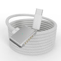 140W USB-C to Magnetic 3 Cable, Safe Charging Cable Compatible with MacBook Pro 2021 M1 Pro & Max 14" 16", MacBook Air 2022 M2, 2023 M2 Pro & Max 14" 16" - 6.6ft White